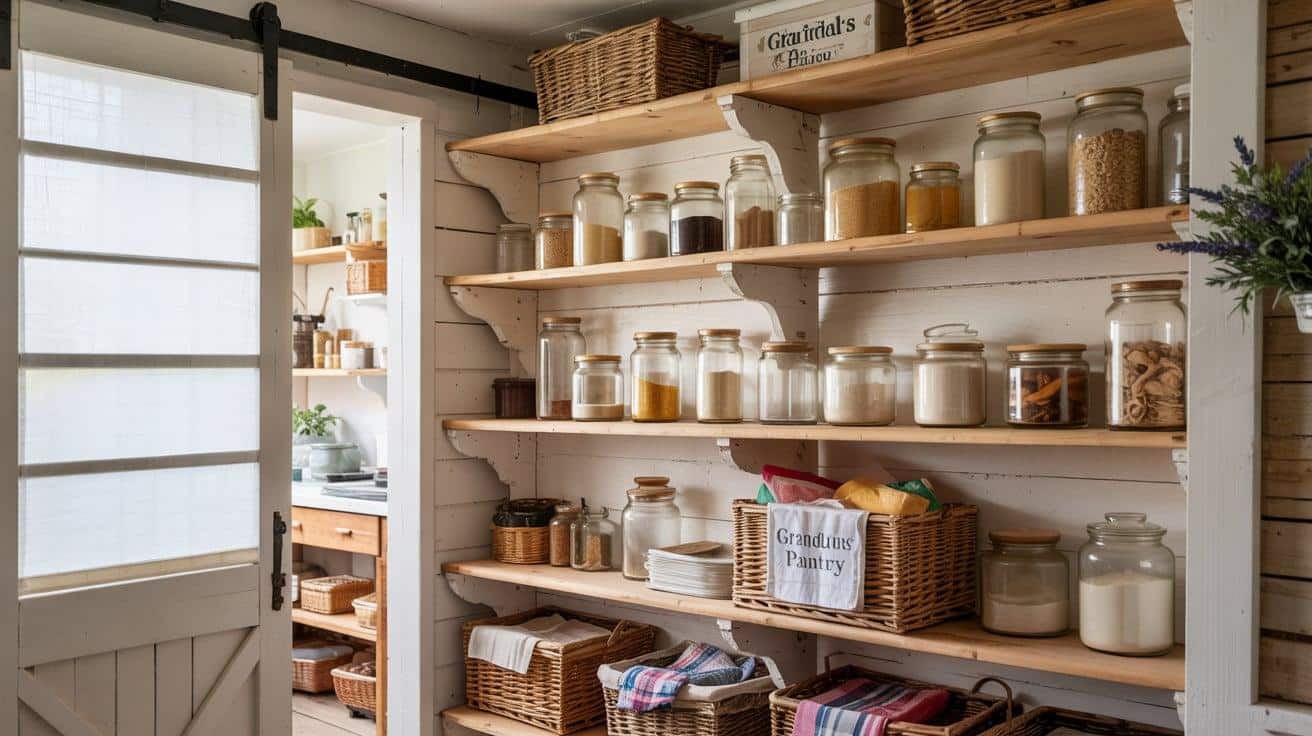 Small_Pantry_Try_These_Space-Saving_Farmhouse_Hacks