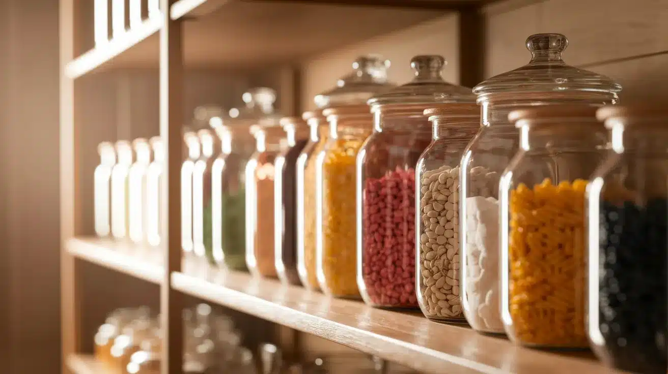 Vintage_Glass_Jars_for_Clear_Storage