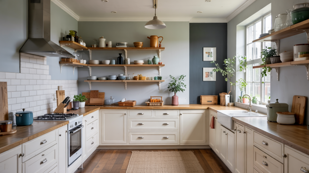 kitchen paint colors white cabinets